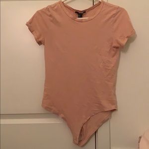 forever 21 short sleeve bodysuit